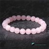 TCC™ Natural Rhodonite & Rose Quartz and Black Onyx Triple Power Bracelet